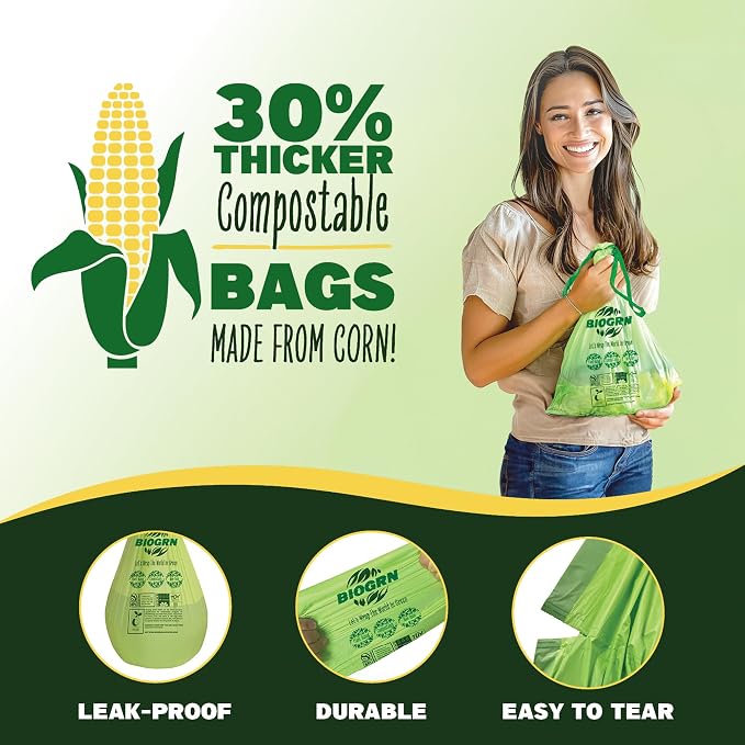 3 Gal, Drawstring Bags, 50 Count