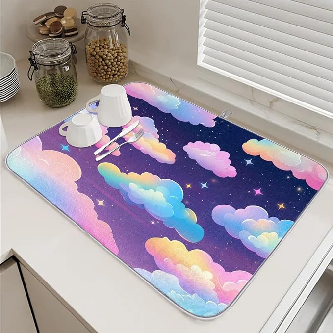 Colorful Cartoon Clouds