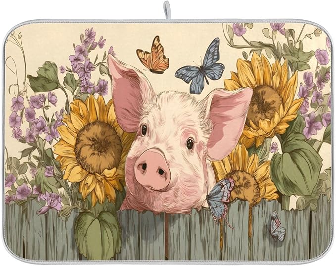 Pig Sunflower Butterfly