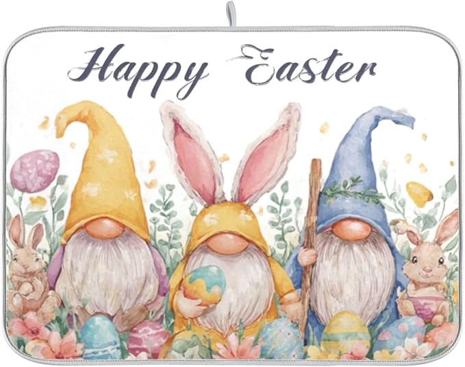 easter gnomes with bunny ears
