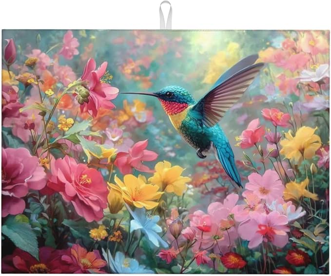 Hummingbird In Spring