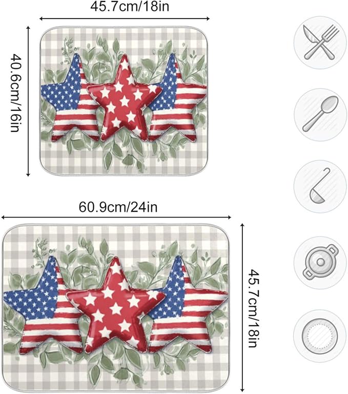 stars with an american flag