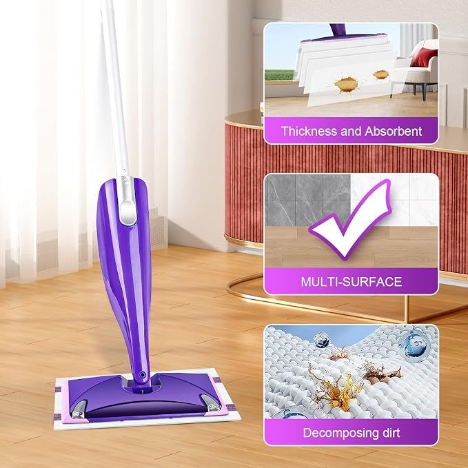 Purple 30 Mop Pads