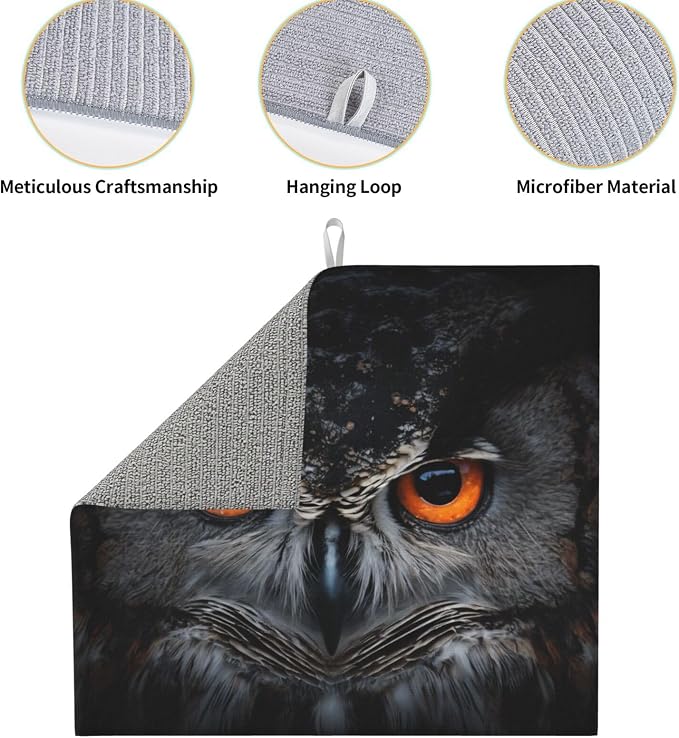 Orange Eye Owl