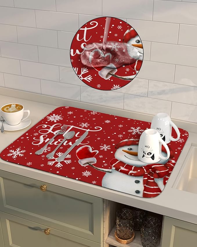 Red Snowman