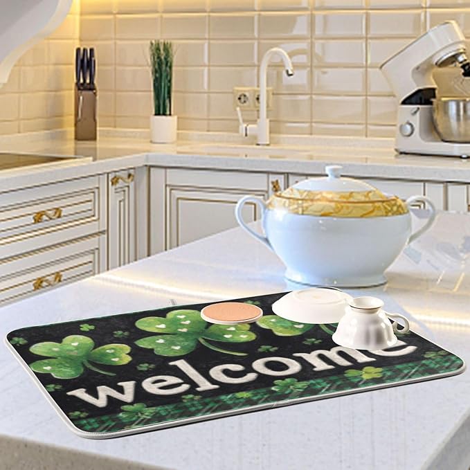 shamrocks Patrick welcome