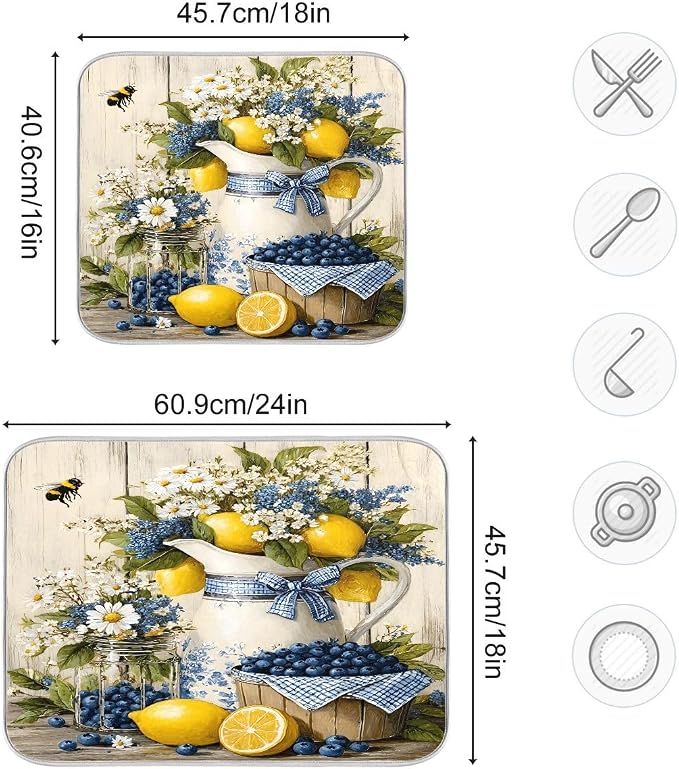 Lemons Blueberries
