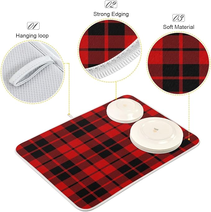 Red Black Buffalo Plaid