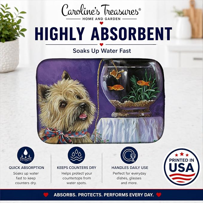 Cairn Terrier Gone Fishing