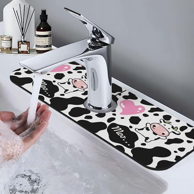 Cow Pink Print Cute Country Rustic Farmhouse