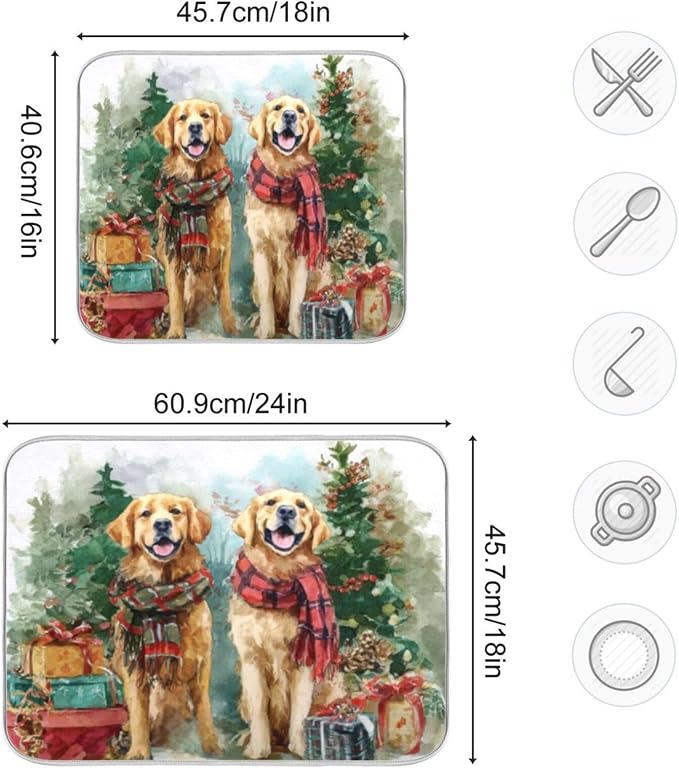golden retrievers christmas