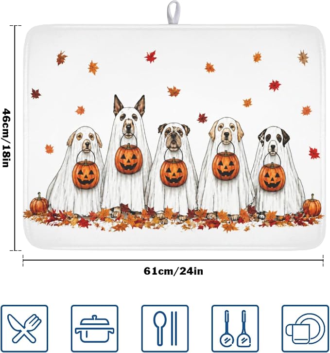 Halloween-ghost dogs