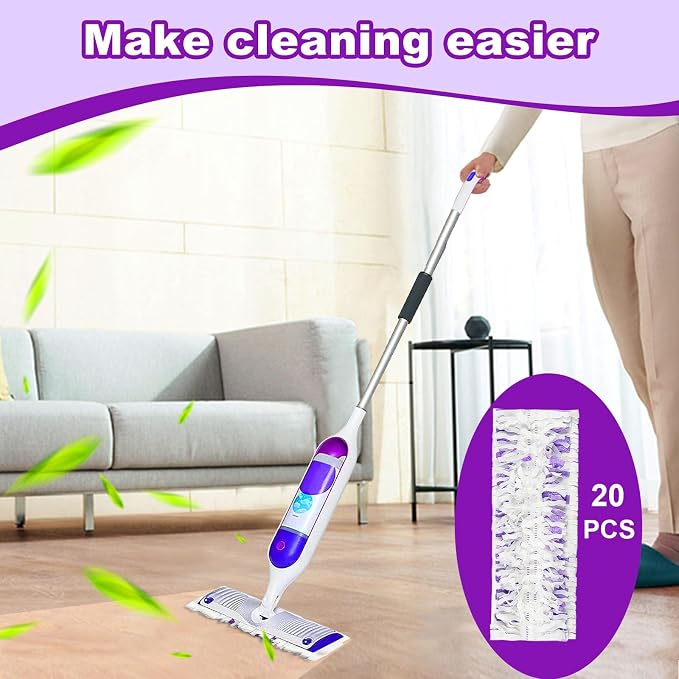 Purple 20 Mop Pads