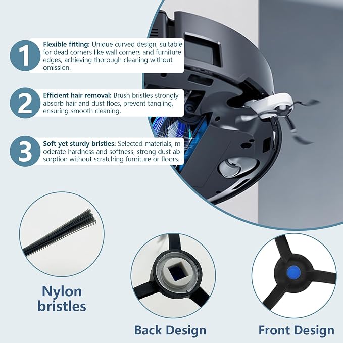 X8 Pro Omni-8pcs-side Brush
