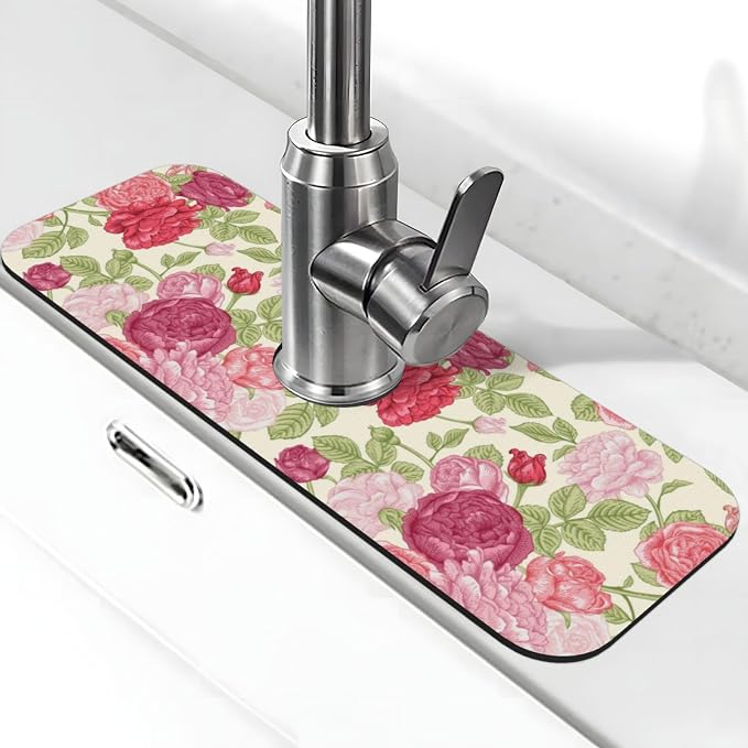 English Rose Flower Floral Pink Red