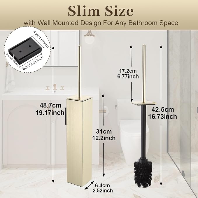 Brushed Gold-wall Mounted