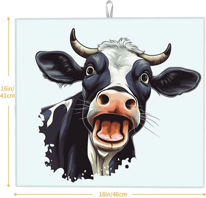 Farm Cow Open Mouth