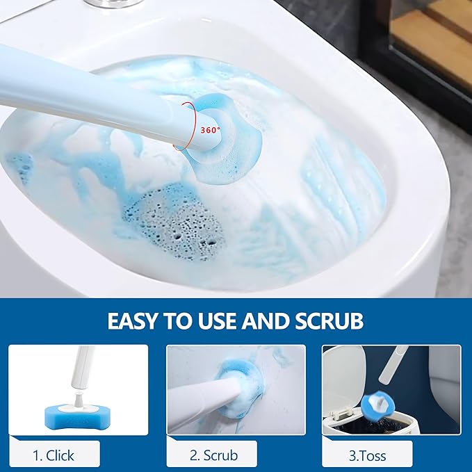 144 Bluetoilet Brush Refills