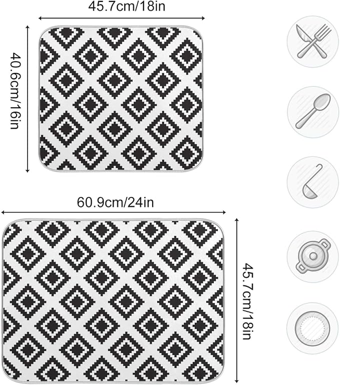Grey Moroccan Rhombus Plaid
