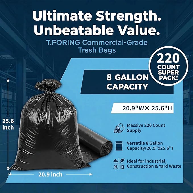 8 Gallon | 220 Count