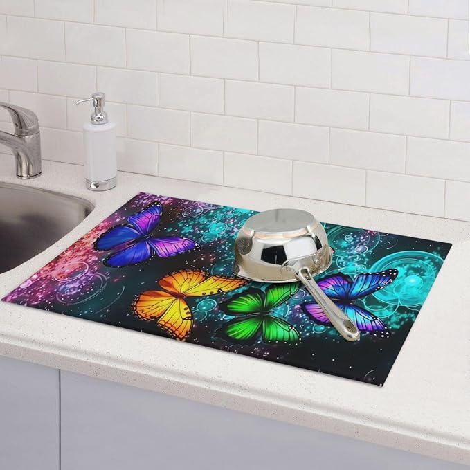 Colorful Butterfly Floral
