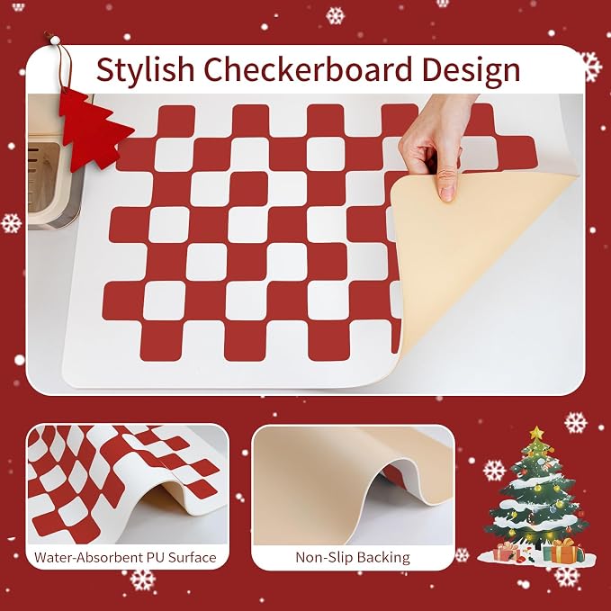 Red Checkered