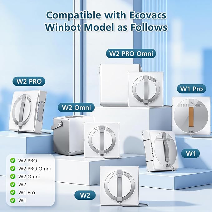 W2 Omni/W1 Pro-16pcs Mop Pads
