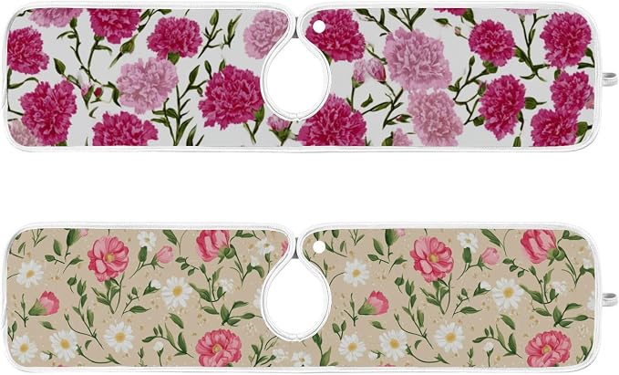 Beige and Pink Carnation