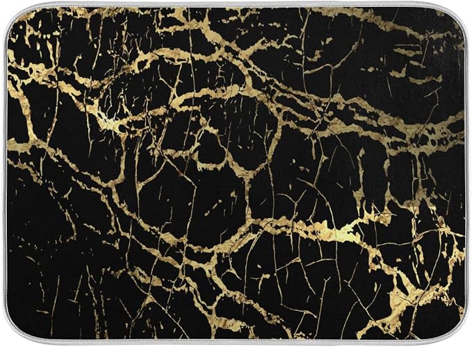Black Gold Marble