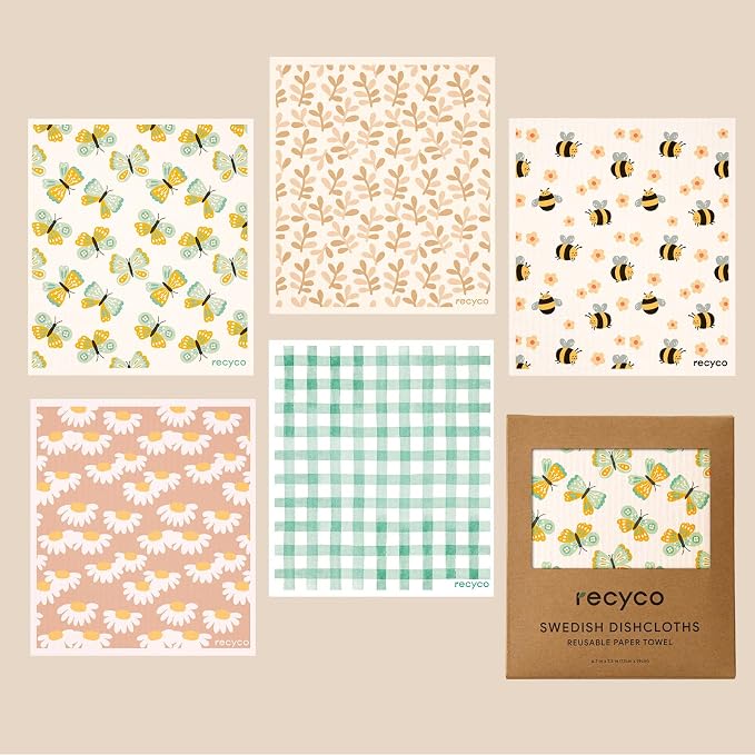 Gingham Flutter - 5 Pack