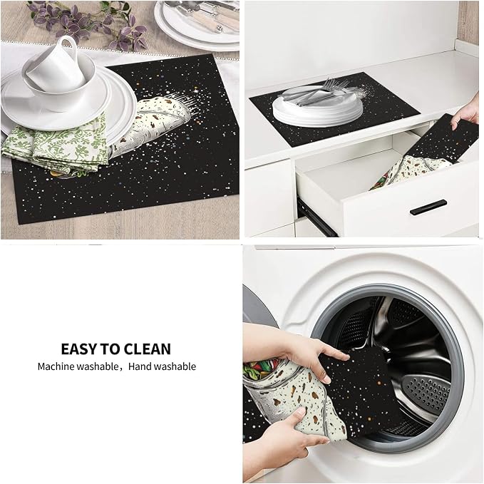 Cartoon Space Theme Burrito