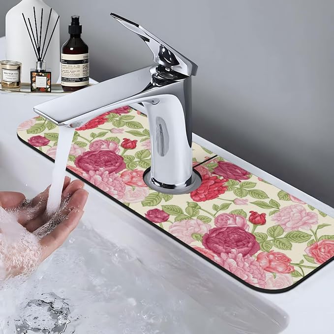 English Rose Flower Floral Pink Red