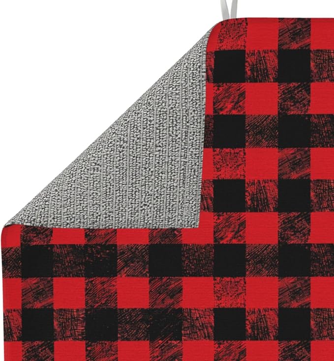 Red Black Buffalo Plaid