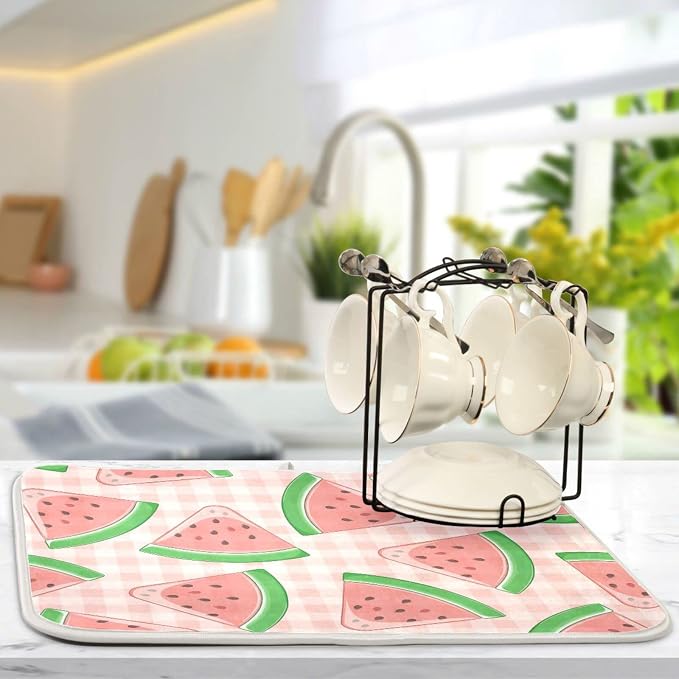 Watermelon Pink Plaid