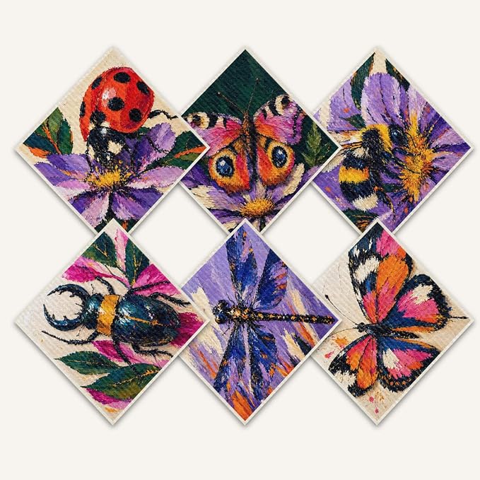 Butterfly Bee Floral