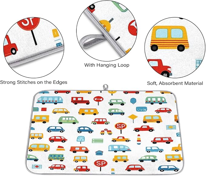Colorful Cars And Trucks