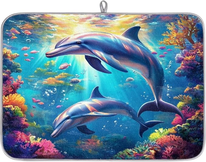 Sea Colorful Dolphin