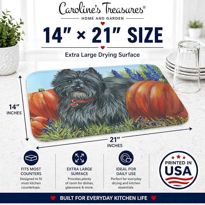 Cairn Terrier Mom's Pumpkins
