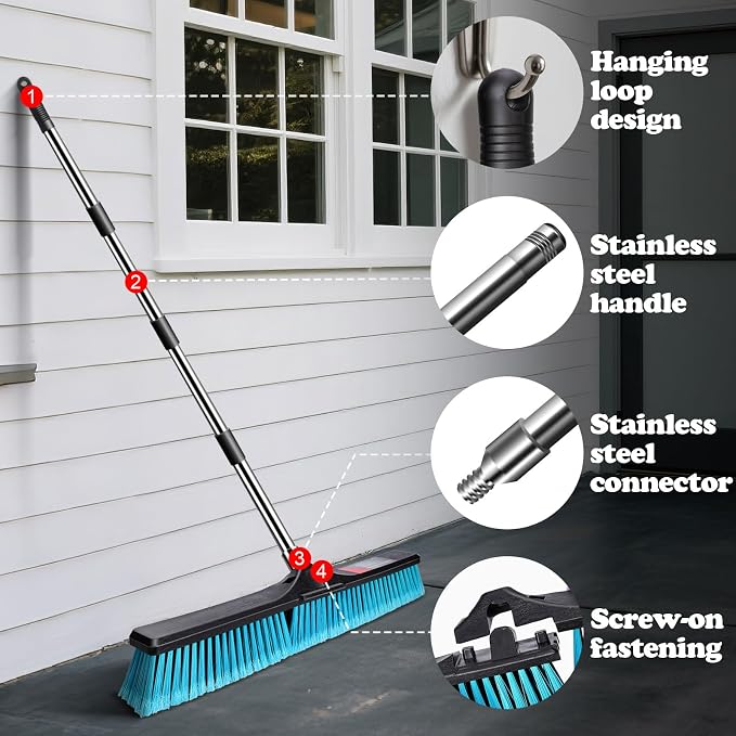 Push Broom Blue