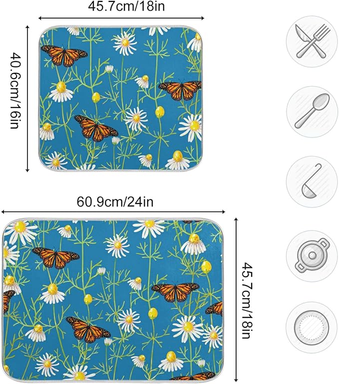 butterfly and flowers
