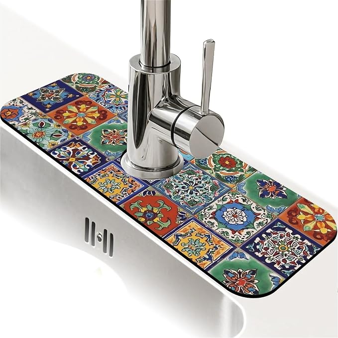 Colorful Mexican tile