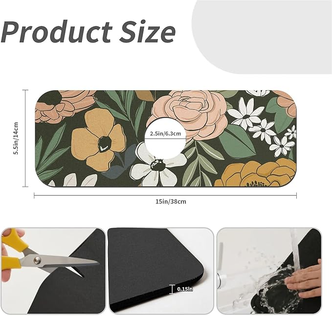 Vintage Large Floral