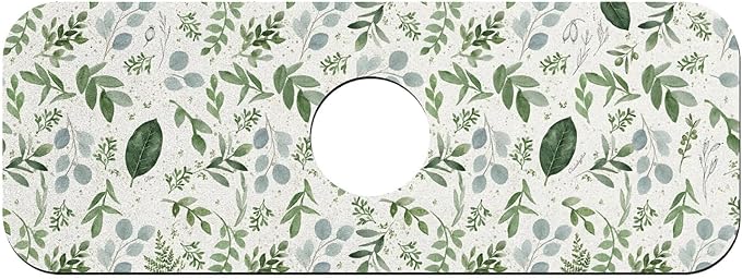 Modern Greenery Sage White