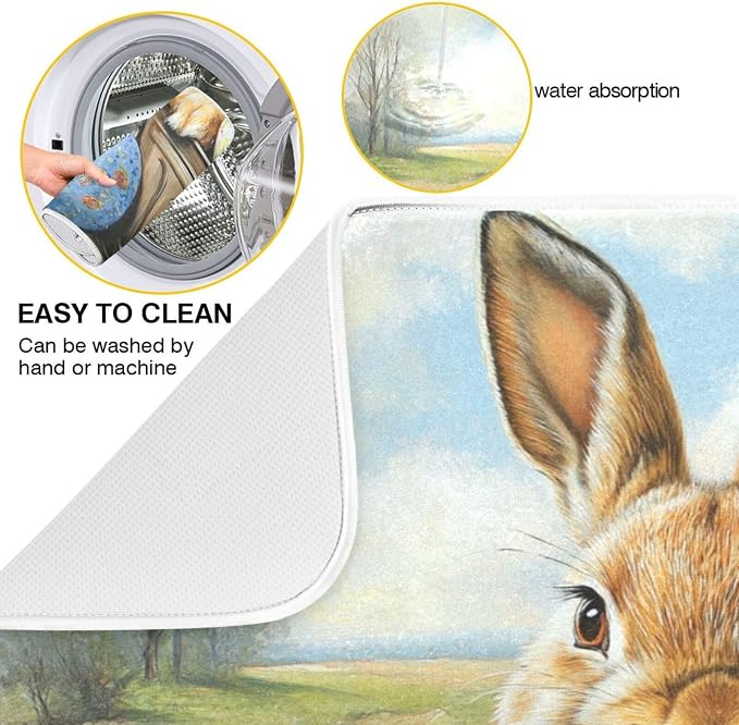 Blue Rabbit Easter Egg