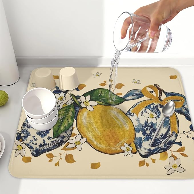 Lemon Daisy Chinoiserie