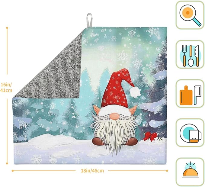 Christmas Gnome Winter Snowman