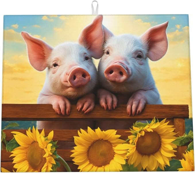 Two Little Pigs Yellow Sunflower