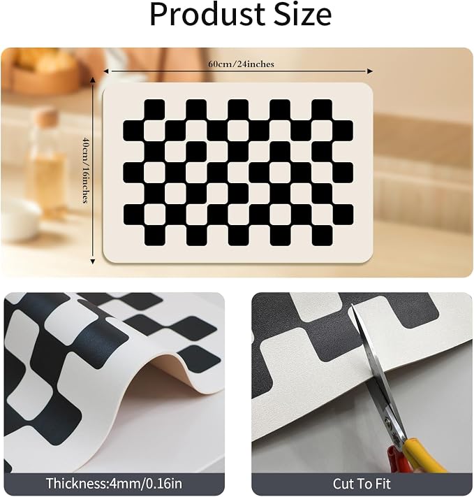 Black Checkered