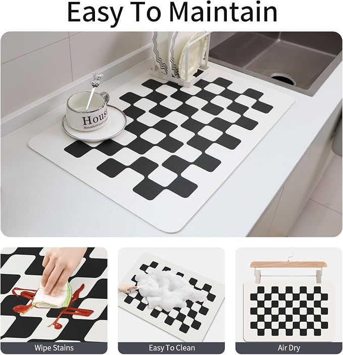 Black Checkered