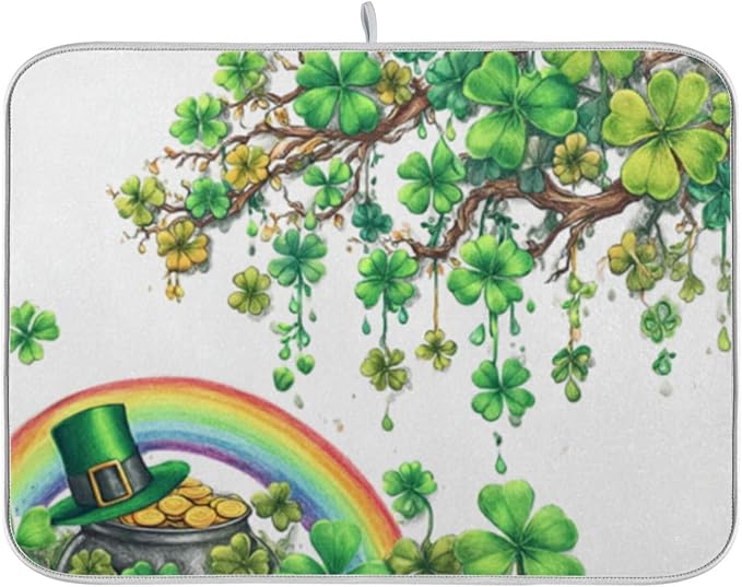 clovers rainbow gold